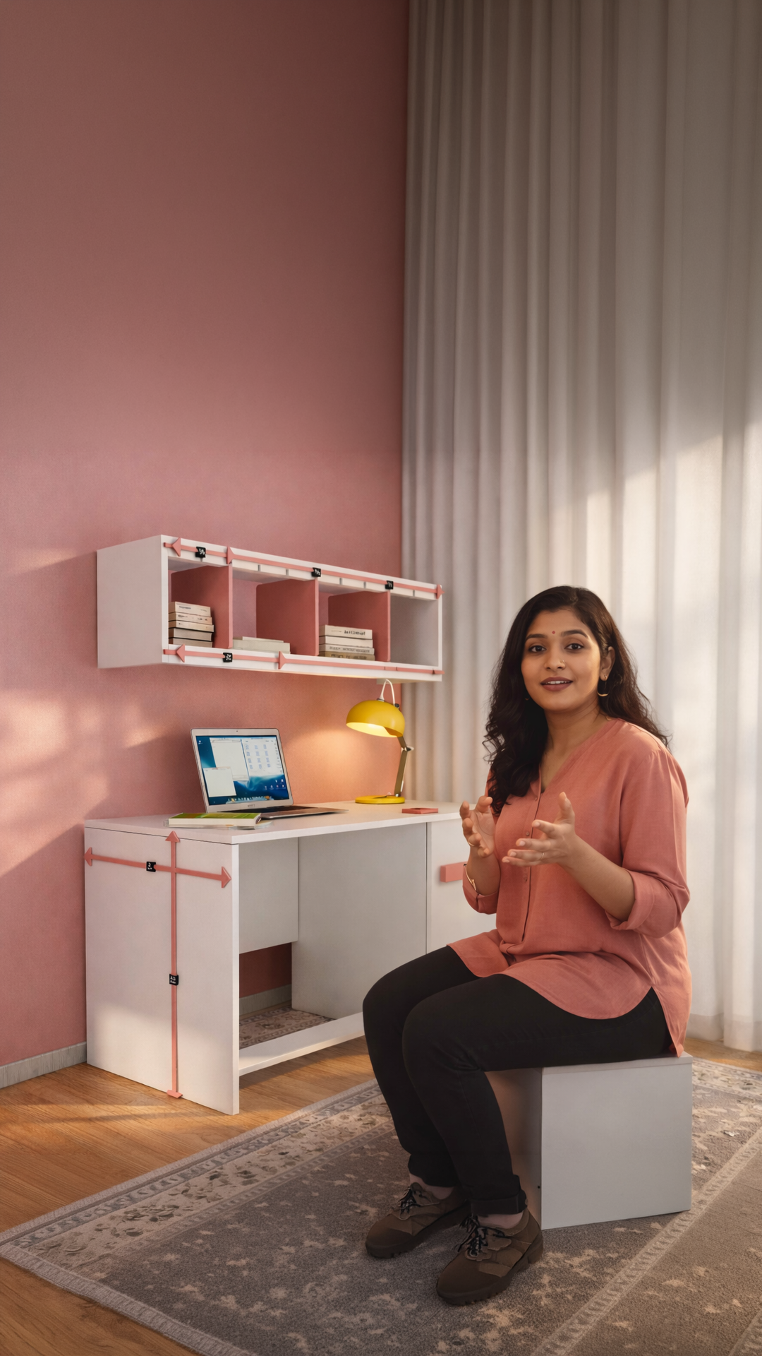 Towaho ThinkTable in a child’s study space